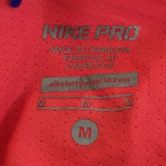 NIKE PRO HYPERWARM DRI-FIT 2 Tone Pullover Size Medium - Picture 7 of 9
